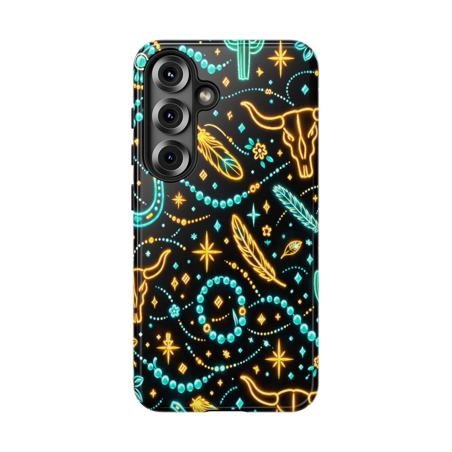 Neon Turquoise Tough Case