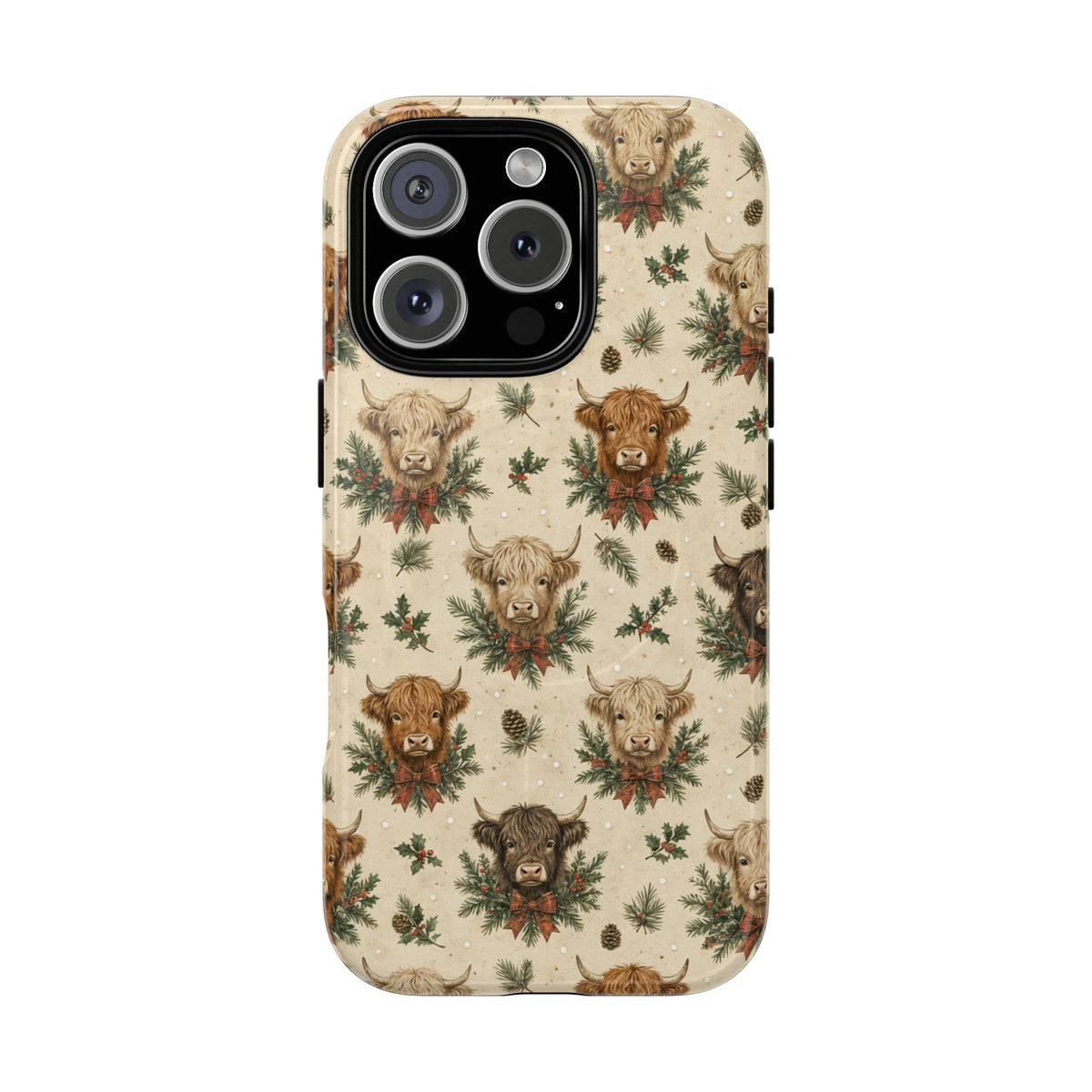 Highland Christmas Magnetic Case