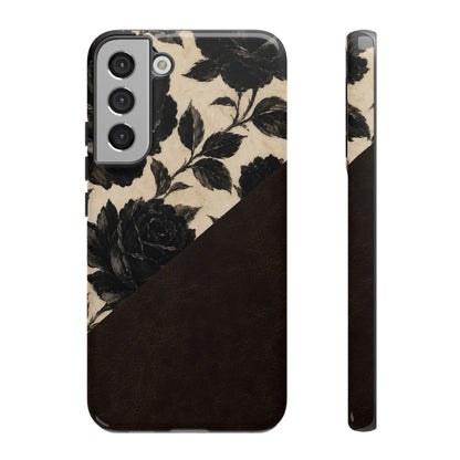 Rose Leather Tough Case