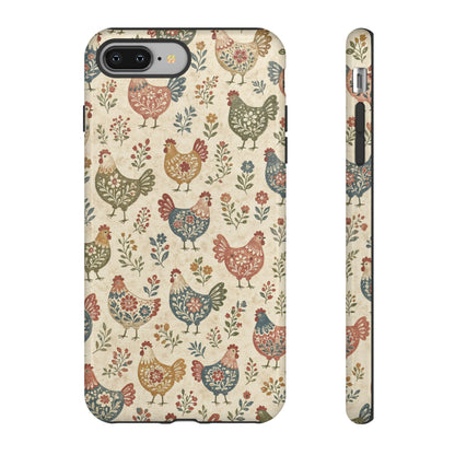 Calico Hens Tough Case
