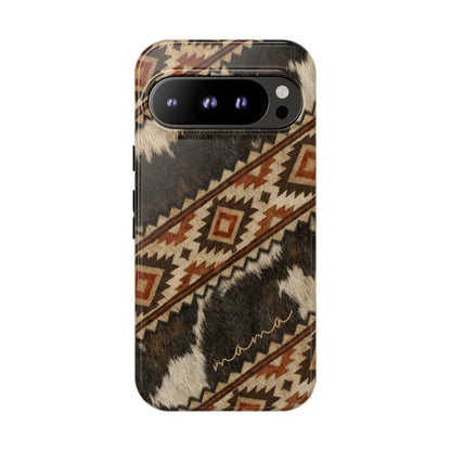 Cowhide Aztec Mama Tough Case
