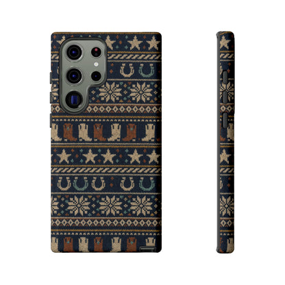 Fair Isle Boots Tough Case
