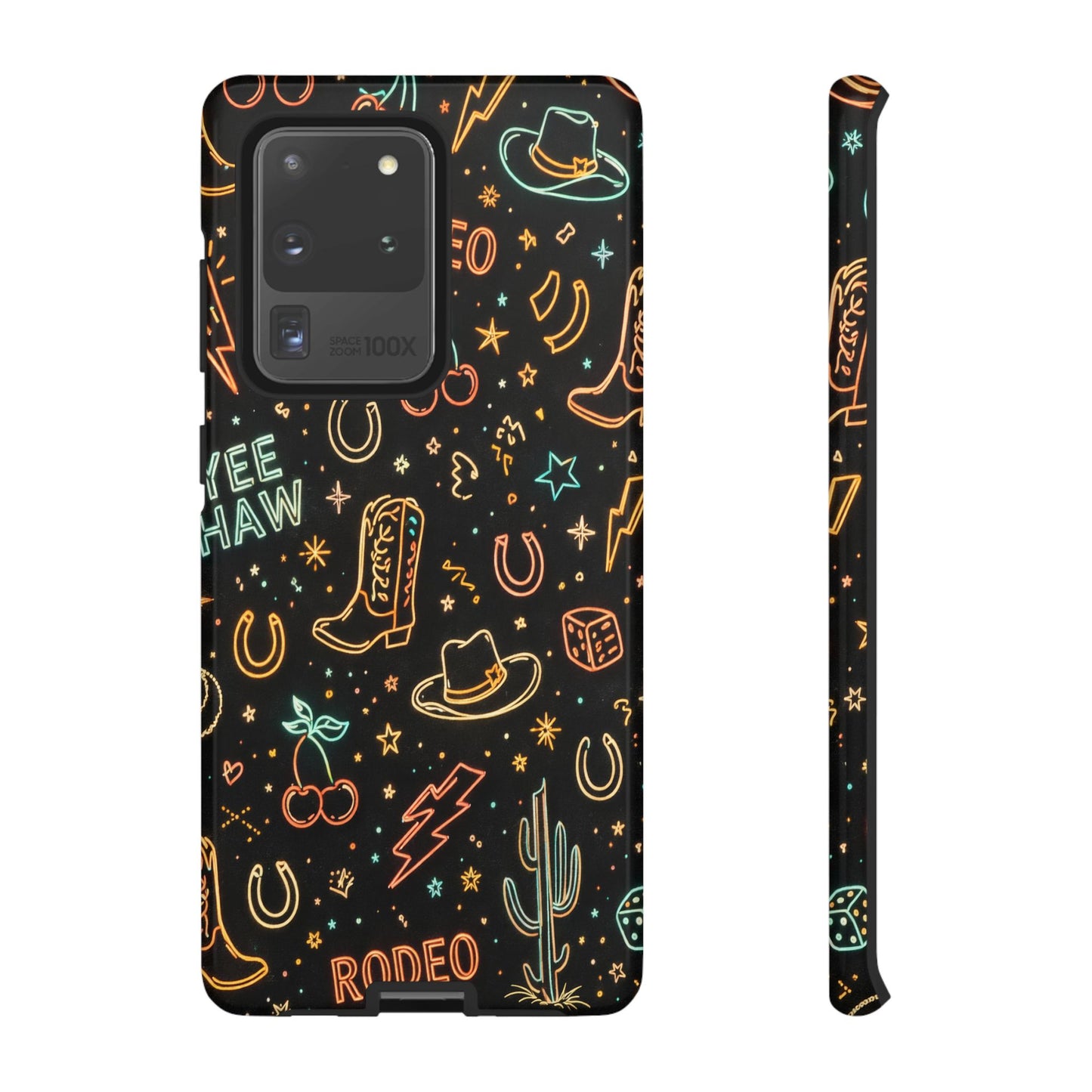 Retro Neon Rodeo Tough Case