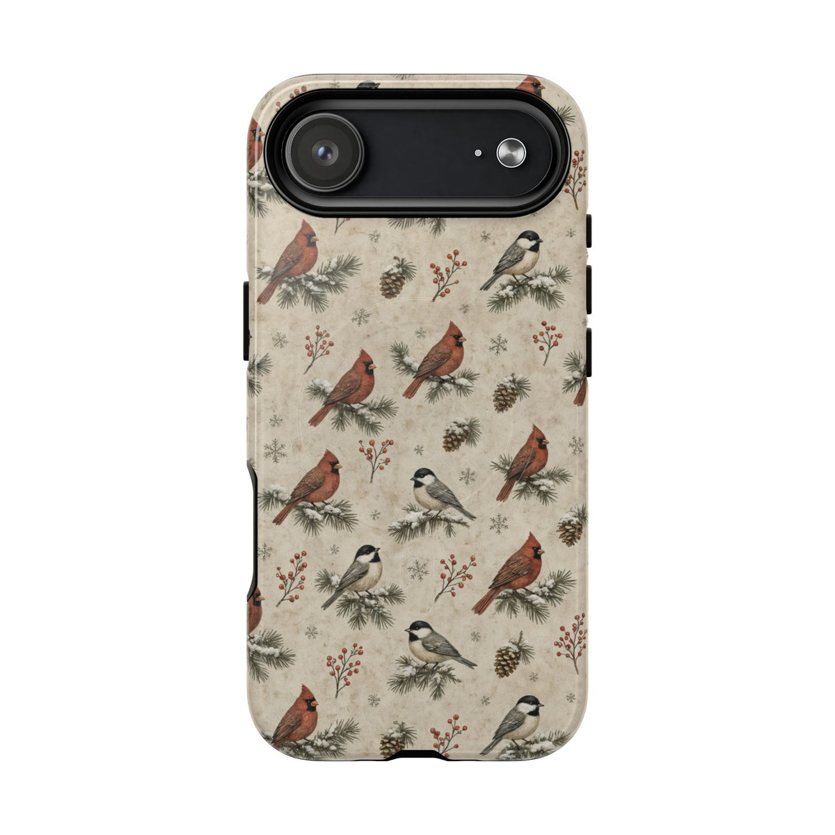 Cardinals And Chickadees Magnetic Case