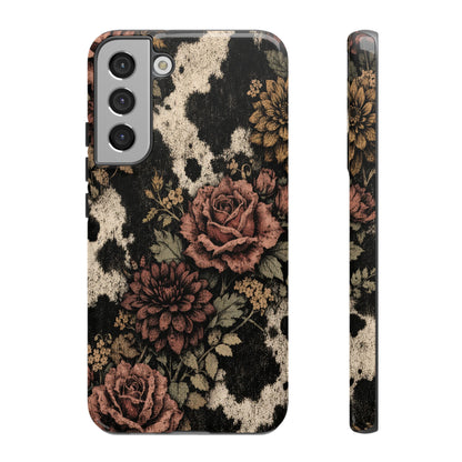 Cowhide Bloom Tough Case