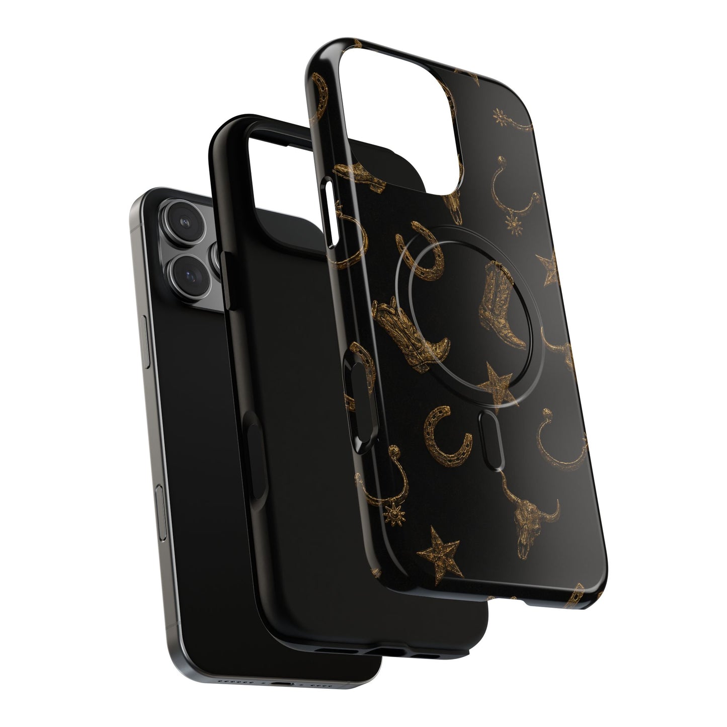 Black Gold Magnetic Case
