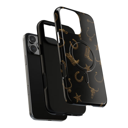 Black Gold Magnetic Case