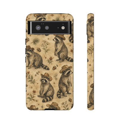 Painted Raccoon Tough Case
