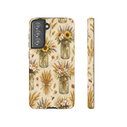 Wheat + Mason Jars Tough Case