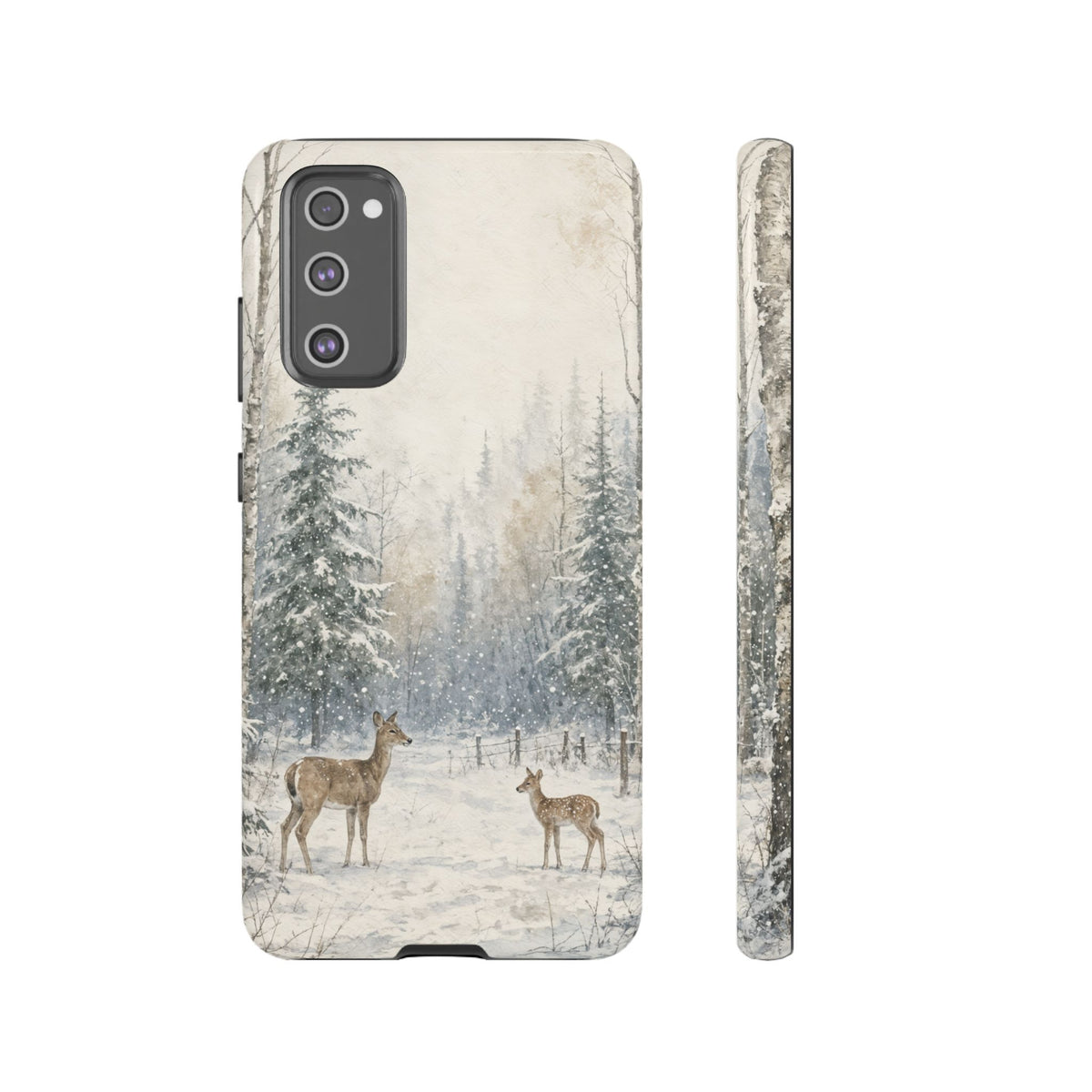 Snowy Doe Tough Case