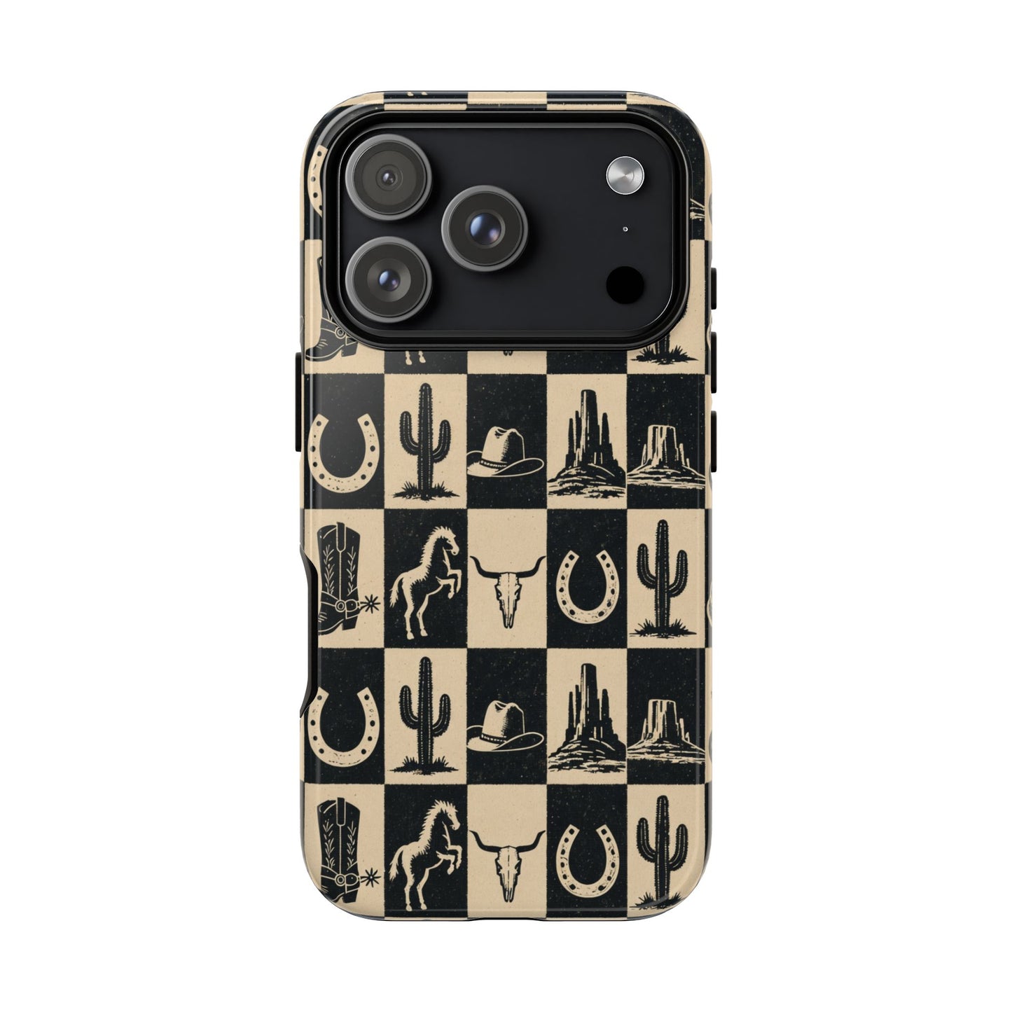 Western Checkerboard Tough Case