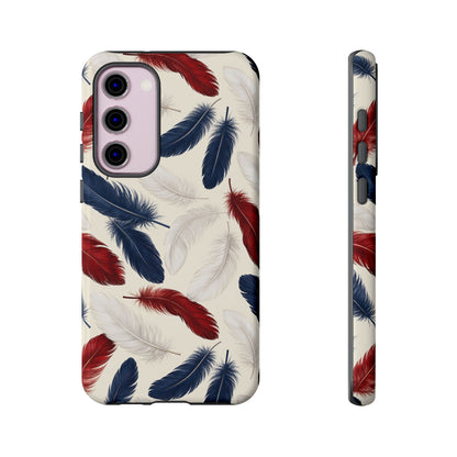Patriotic Feathers Tough Case