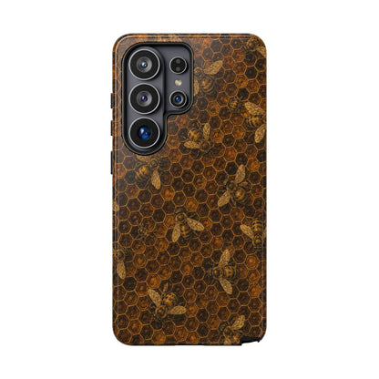 Golden Honeycomb Tough Case