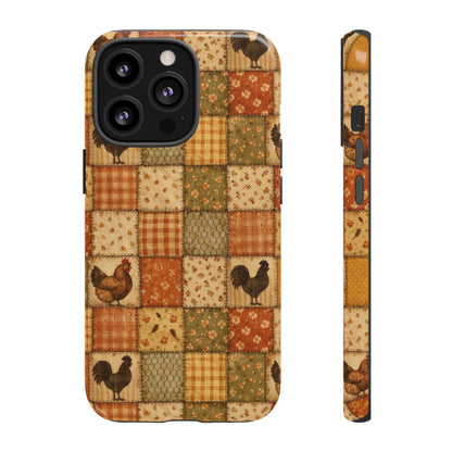 Chickens Patchwork Tough Case