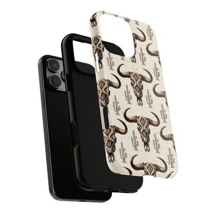 Cactus Aztec Skull Tough Case