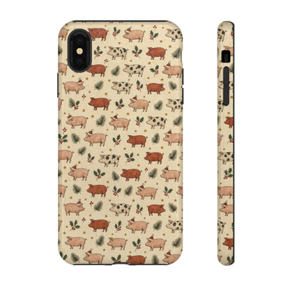 Santa Pigs Tough Case