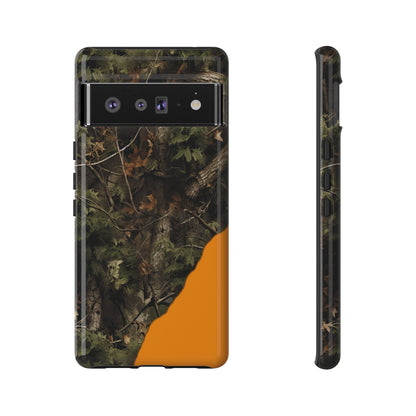 Torn Camo Orange Tough Case