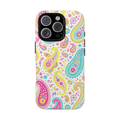 Neon Paisley Tough Case