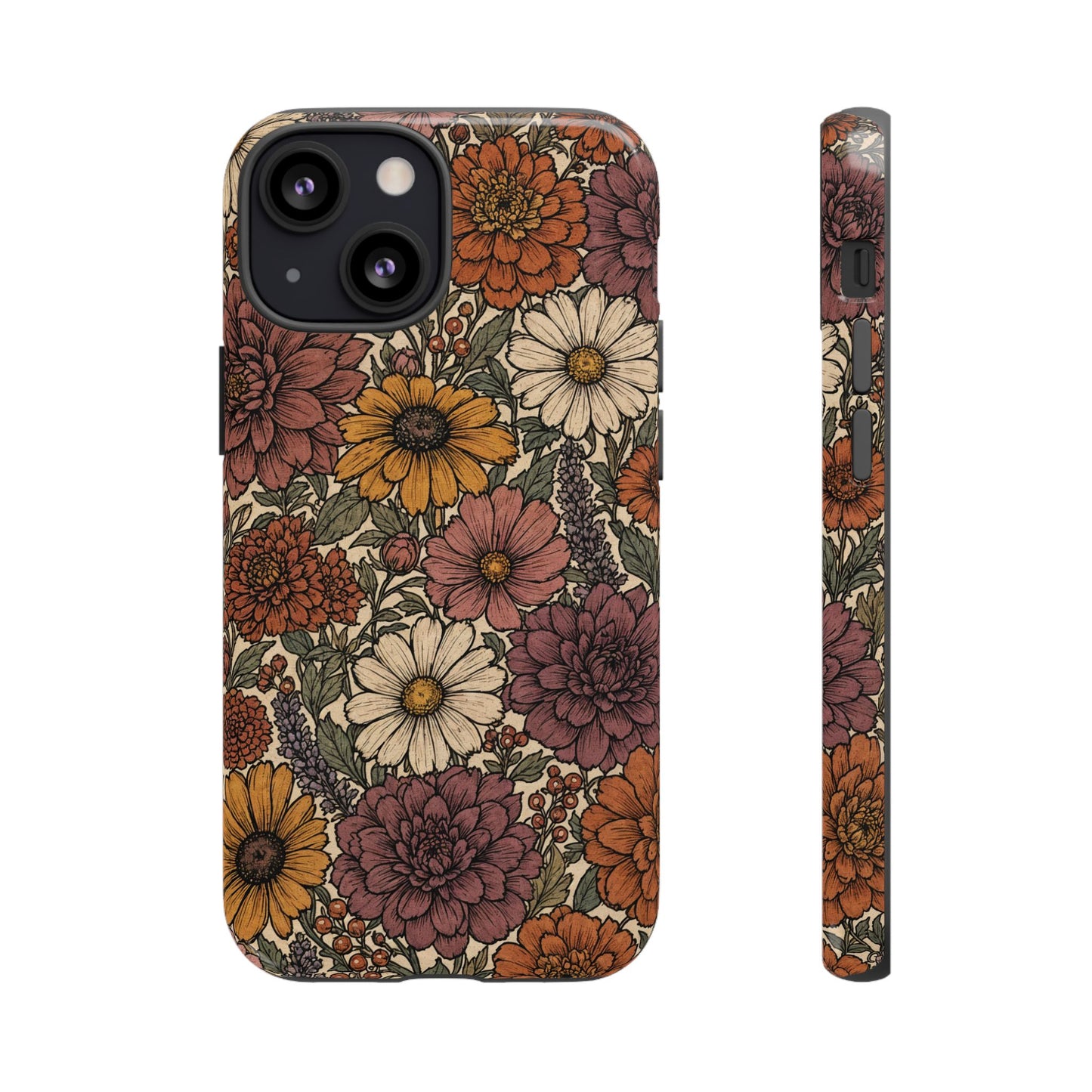 Inked Bouquet Tough Case