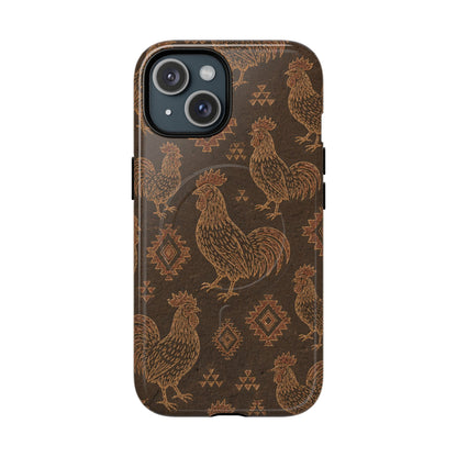 Aztec Rooster Magnetic Case