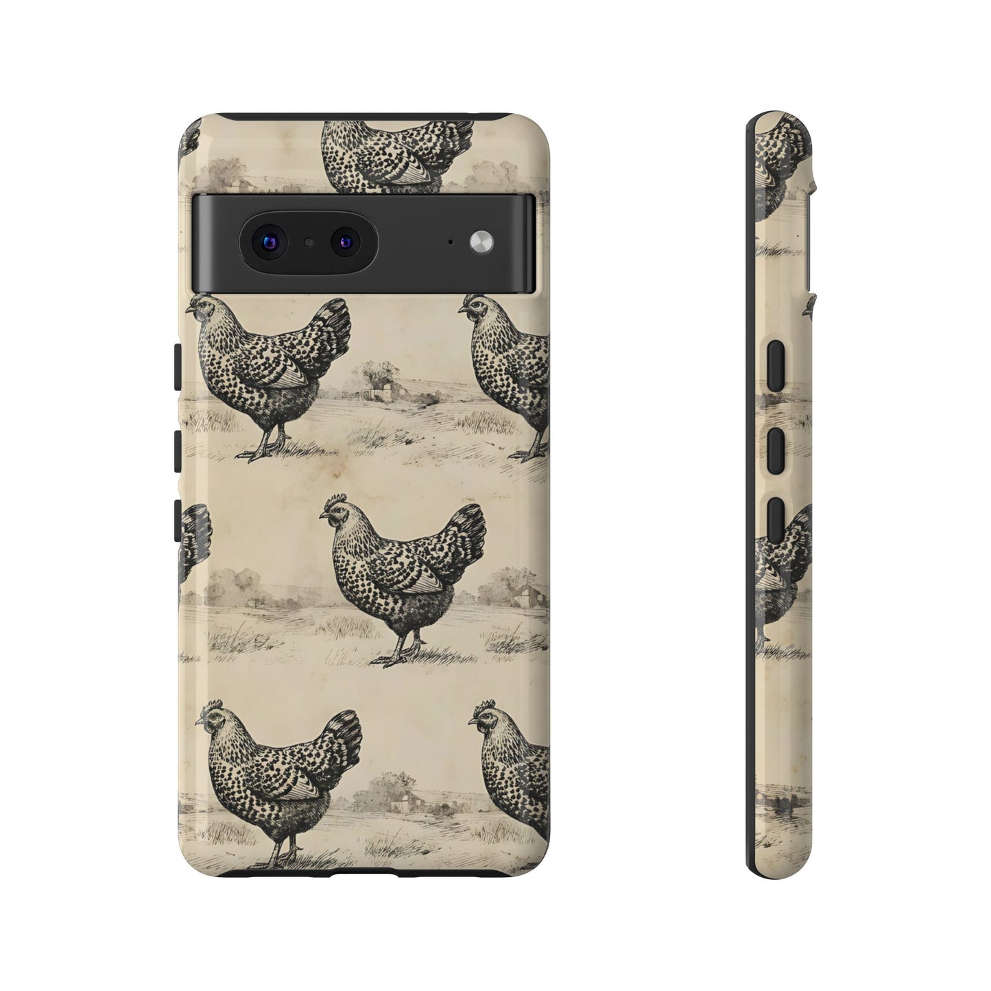 Vintage Chickens Tough Case