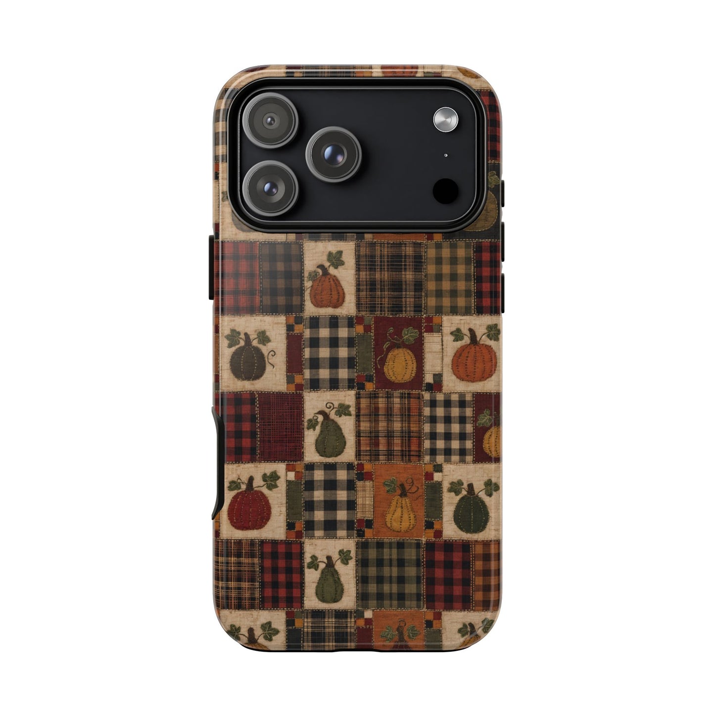 Plaid Pumpkin Tough Case