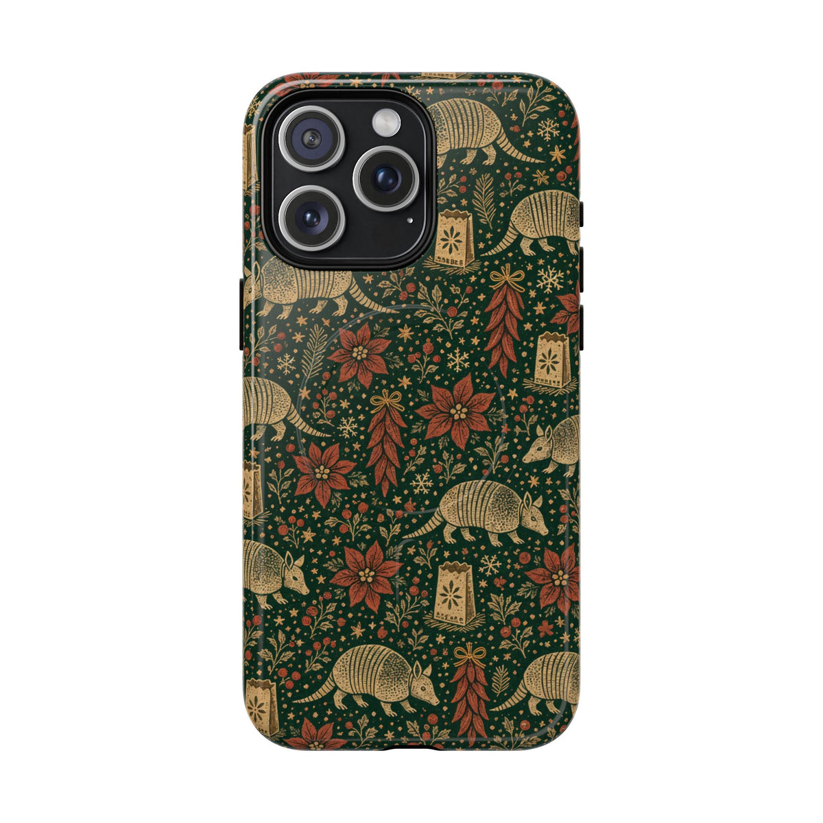 Christmas Armadillo Magnetic Case
