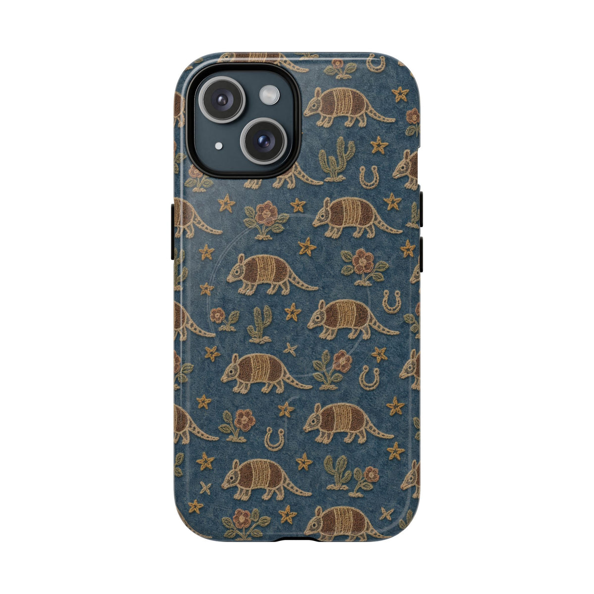 Denim Armadillo Magnetic Case