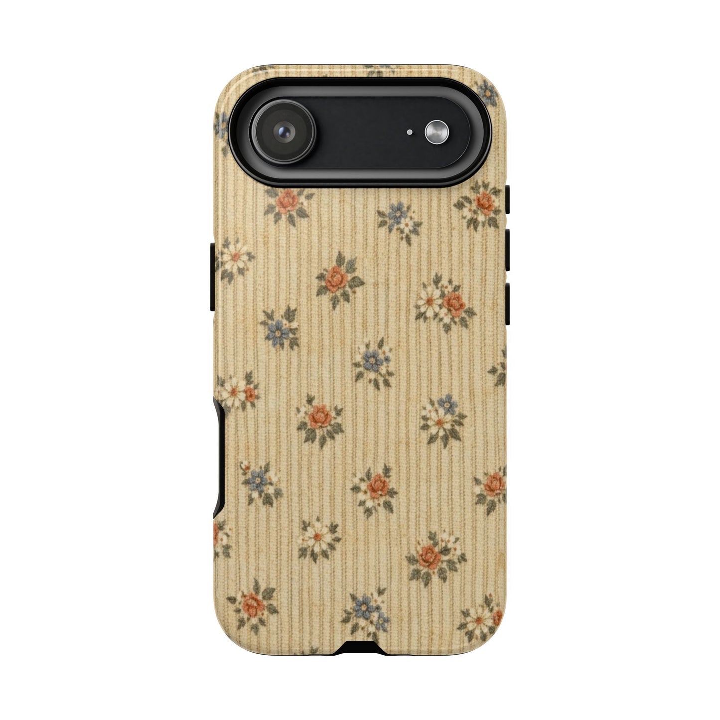 Striped Floral Tough Case