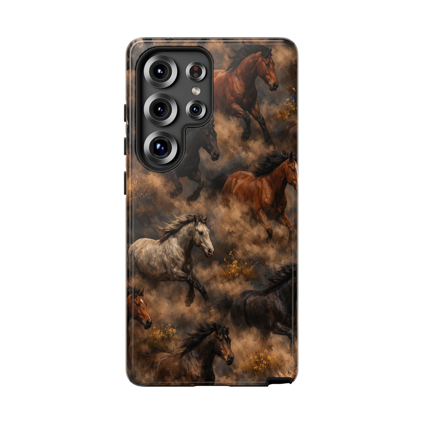 Running Horses Tough Case