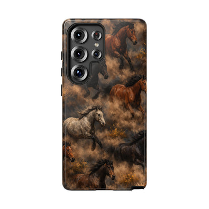 Running Horses Tough Case
