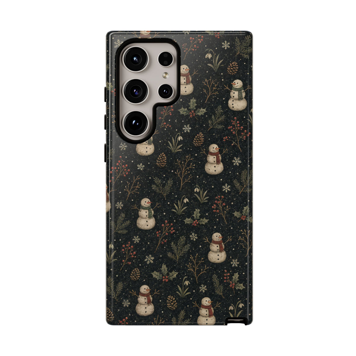 Midnight Snowmen Tough Case