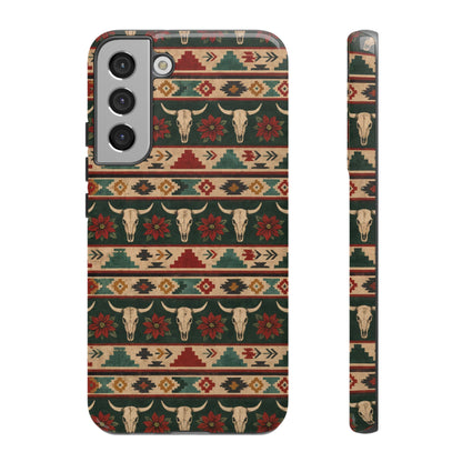 Skull Blanket Stripe Tough Case