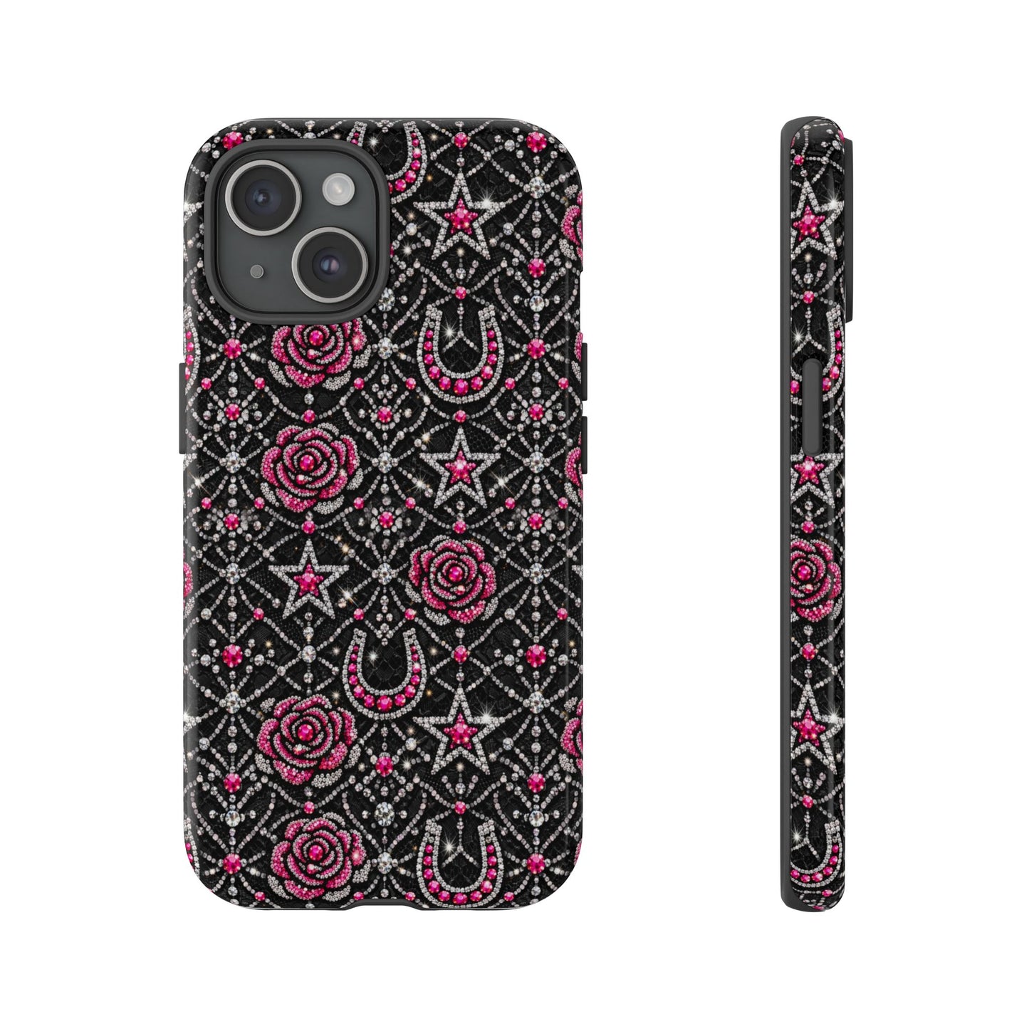 Rhinestone Rose Tough Case
