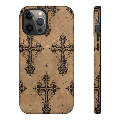 Western Gothic Crosses Tough Case