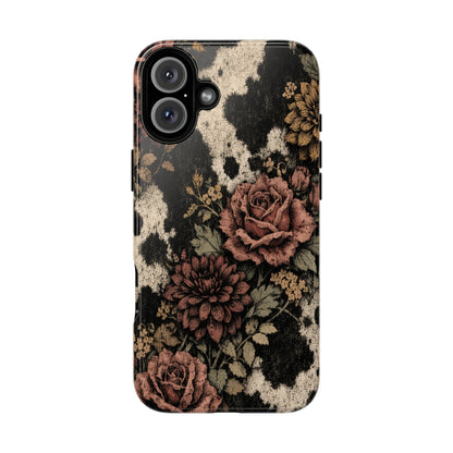 Cowhide Bloom Tough Case