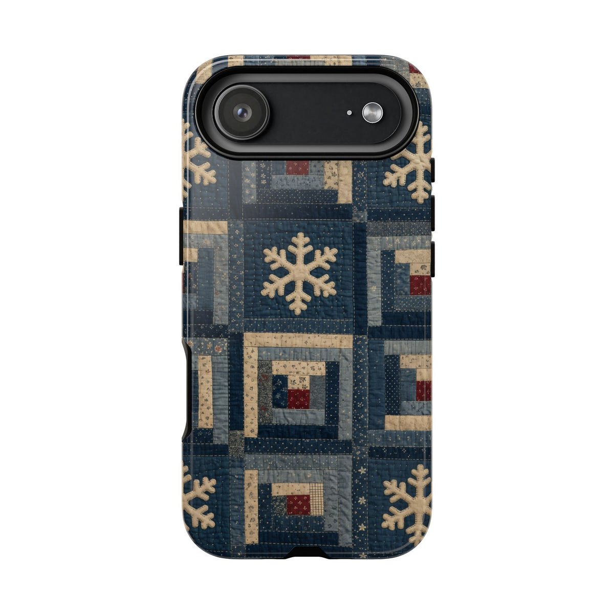 Snowflake Quilt Tough Case
