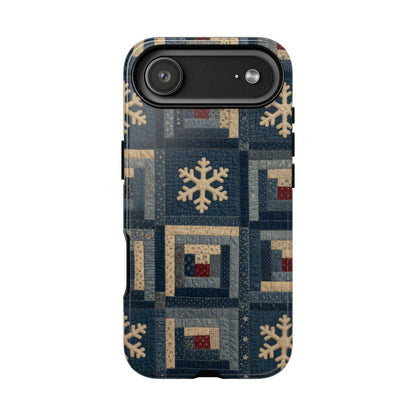Snowflake Quilt Tough Case