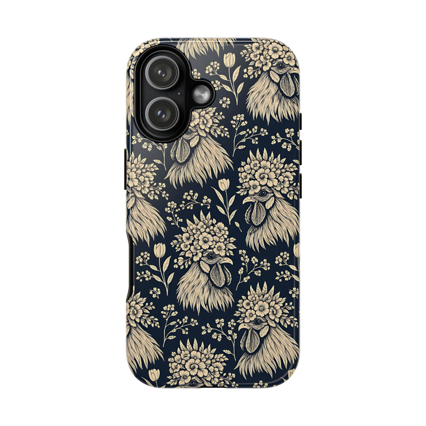 Floral Rooster Tough Case