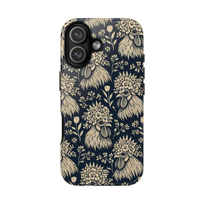 Floral Rooster Tough Case
