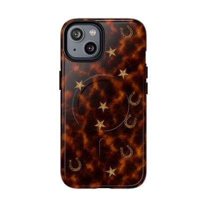 Horseshoe Tortoiseshell Magnetic Case