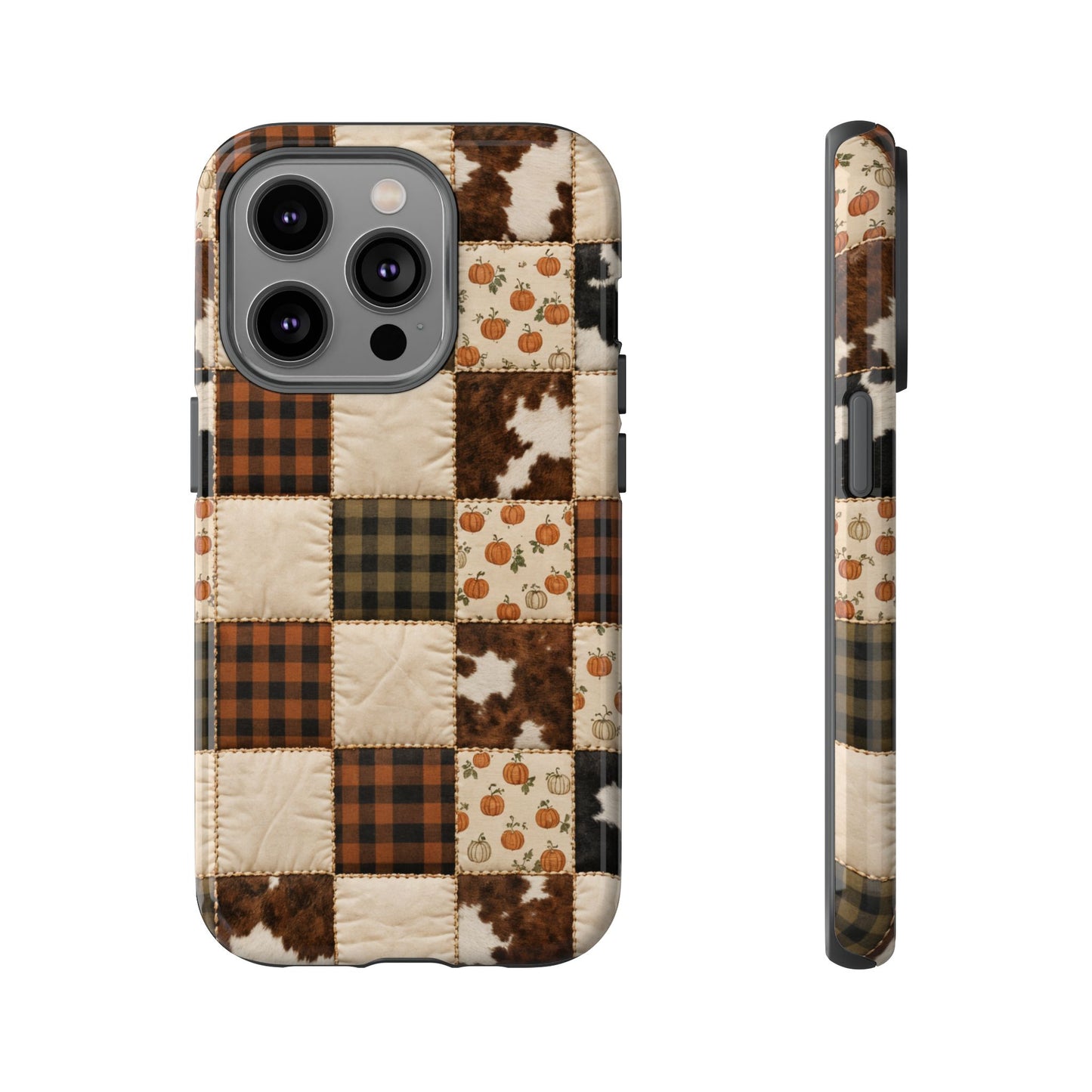 Cowhide Pumpkin Tough Case