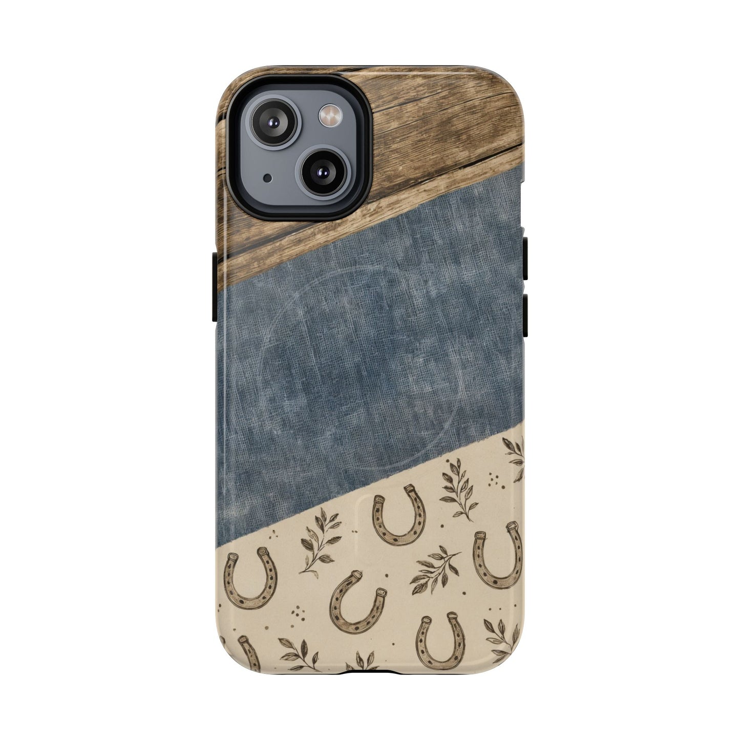 Barnwood Denim Magnetic Case
