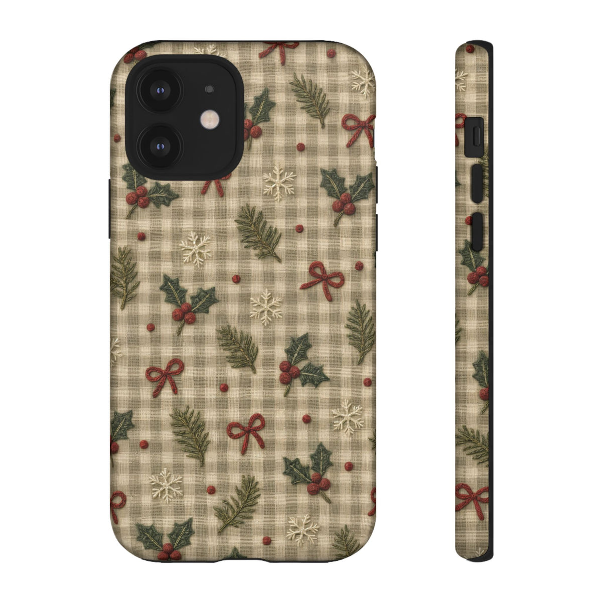 Gingham Holly Tough Case