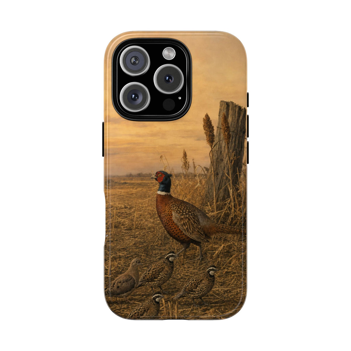 Pheasant Sunset Tough Case