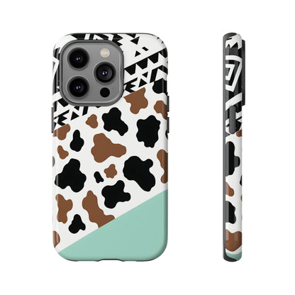 Mint Aztec Cowhide Tough Case