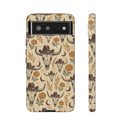 Marigold Skull Tough Case