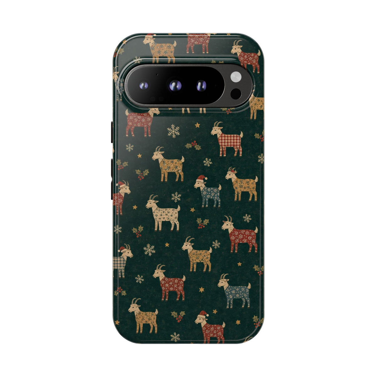 Yuletide Goats Tough Case