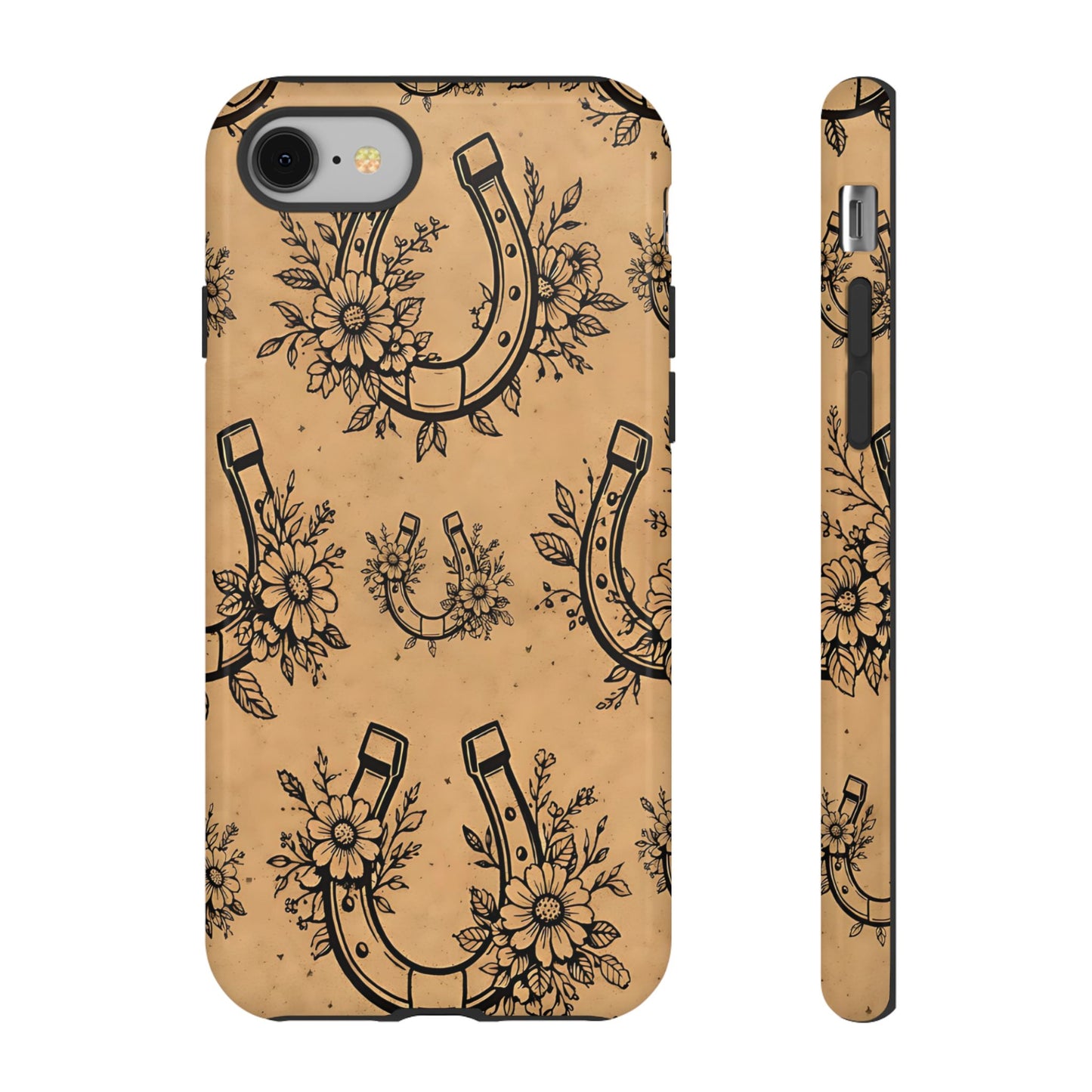 Floral Horseshoes Tough Case