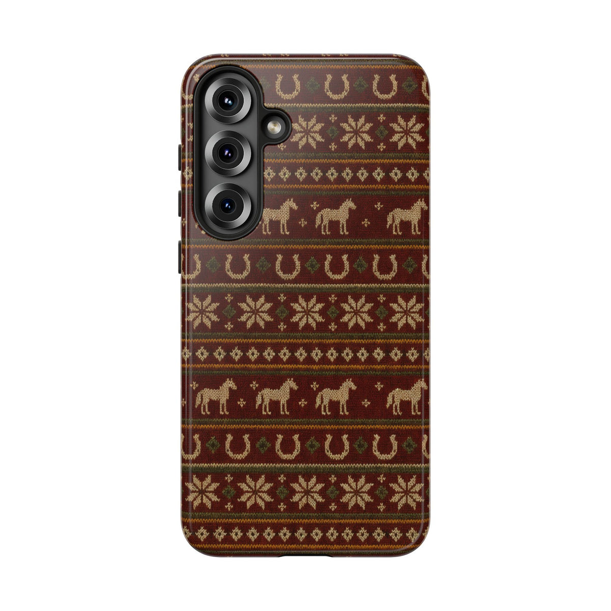 Fair Isle Horses Tough Case